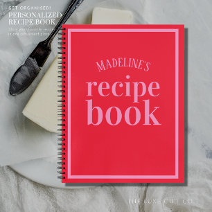 Livre de recettes vierge Vintage simple à écrire