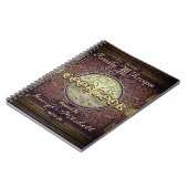 Livre de recettes Vintage personnalisé (Côté gauche)