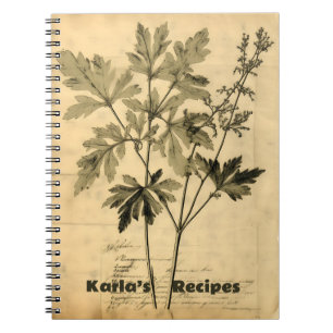 Livre de recettes Vintage victorien