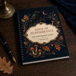 Livre de Remembrance personnalisé de Samhain victo