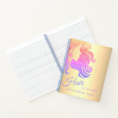 Livre de rendez-vous du salon de coiffure moderne  (Intérieur)