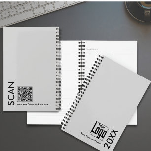 Livre de rendez-vous minimal gris noir pour petite