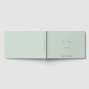 Livre de signatures de réception de mariage person