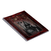 Livre de sorcières d'ombres - Bloc-notes (rouge) (Côté Droit)
