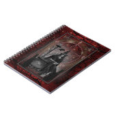 Livre de sorcières d'ombres - Bloc-notes (rouge) (Côté gauche)