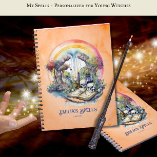 Livre de sorcières personnalisées pour adolescents