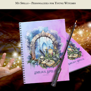 Livre de sorcières personnalisées pour adolescents