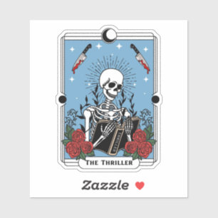 Livre de thriller, Kindle, Sticker bouteille d'eau