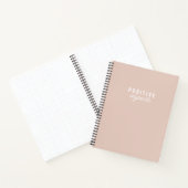 Livre des aspects positifs Carnet simple (Intérieur)