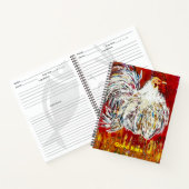 Livre des notes de la recette du coq (Intérieur)