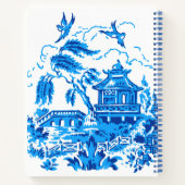 Livre d'esquisse Blue Willow China (Dos)