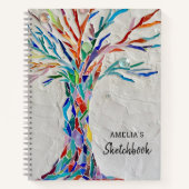 Livre d'esquisse d'arbre personnalisé (Devant)