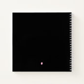 Livre d'esquisse de typographie de nom d'artiste p (Dos)