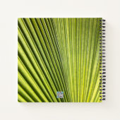 Livre d'esquisse Green Palm Frond (Dos)