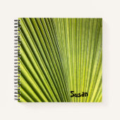 Livre d'esquisse Green Palm Frond (Devant)