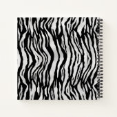 Livre d'esquisse Monogram Silver Foil Black Tiger (Dos)