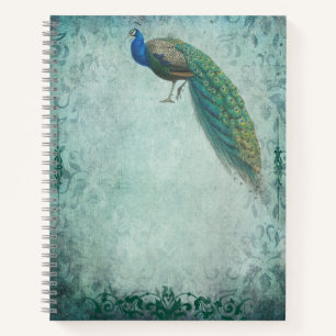 Livre d'esquisse Peacock Vintage Style
