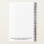 Livre d'esquisse sur la conception de fleurs à deu (Verso)