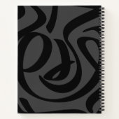 Livre d'esquisse sur la mode personnalisée (Dos)