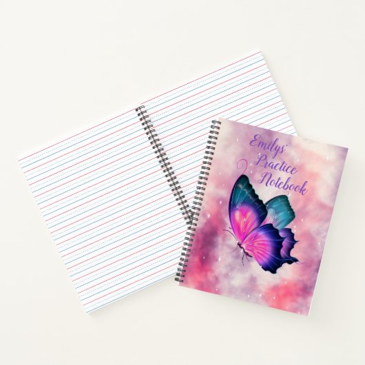 Livre d'exercices d'écriture papillon (Intérieur)