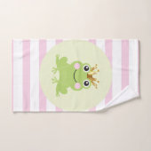 Livre d'histoire Conte de fées Grenouille Prince P (Serviette à main)