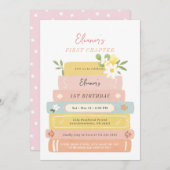 Livre d'histoire de premier chapitre Invitation d' (Devant / Derrière)