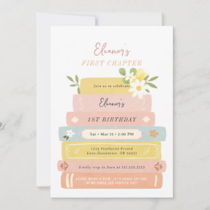 Livre d'histoire de premier chapitre Invitation d'