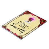 Livre d'histoires enchaîné jaune Rouge Rose Futur (Côté gauche)