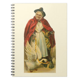 Livre d'histoires victorien vintage de Mother Goos