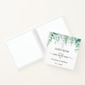 Livre d'hôte mariage eucalyptus greenerenergee m.  (Intérieur)