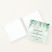 Livre d'hôte mariage eucalyptus greenerenergee m.  (Intérieur)