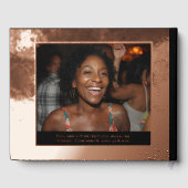 Livre d'hôtes Anniversaire Foil Elégant Photo Luxe (Verso)