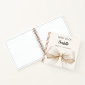 Livre d'hôtes arc crème beige SWEET 16 (Intérieur)