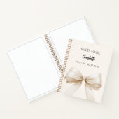 Livre d'hôtes arc crème beige SWEET 16 (Intérieur)