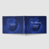 Livre d'hôtes décoratif Blue Navy (Complet)