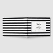 Livre d'hôtes encadré en noir/blanc (Complet)