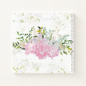 Livre d'hôtes Fête des mariées de printemps Fleur  (Dos)