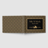 Livre D'Hôtes Gold Et Black Vintage Art Déco (Complet)