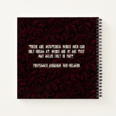 Livre d'hôtes Haunted Castle Halloween de Dracula (Dos)