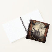 Livre d'hôtes Haunted Castle Halloween de Dracula (Intérieur)