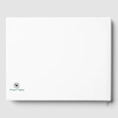 Livre d'hôtes Koru | Luxueux Mariage (Verso)