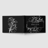Livre d'hôtes Mariage Black Floury (Complet)
