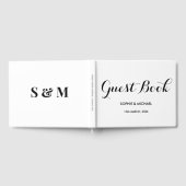 Livre d'hôtes mariage Black White Classic (Complet)