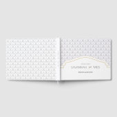 Livre d'hôtes Mariage de cadre Art Déco (Complet)