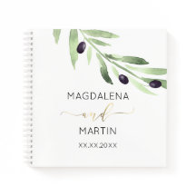 Livre d'hôtes mariage de la branche d'olivier