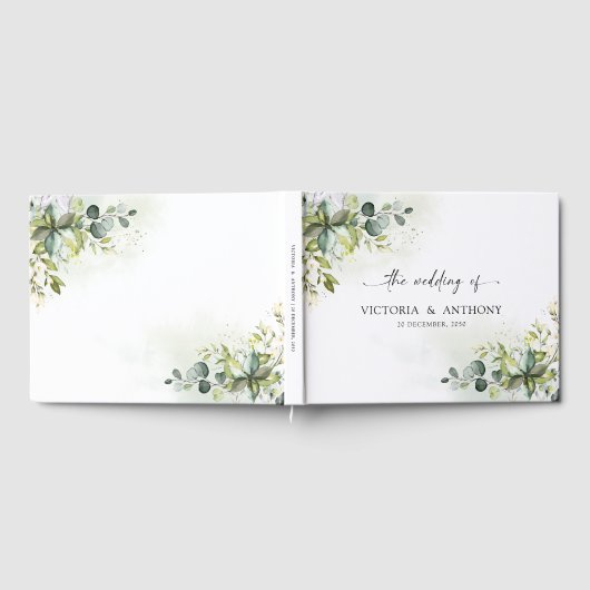 Livre d'hôtes Mariage de verdure (Complet)