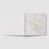 Livre d'hôtes Mariage Foil de fleurs de cerisier m (Complet)
