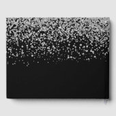 Livre d'hôtes Mariage noir et argent (Verso)