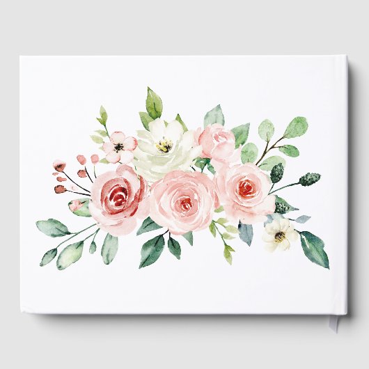 Livre d'hôtes Mariage Rose (Verso)