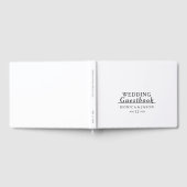 Livre d'hôtes minimaliste classique pour Mariage (Complet)